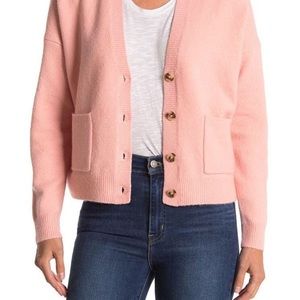 Madewell V-Neck Boyfriend Cardigan